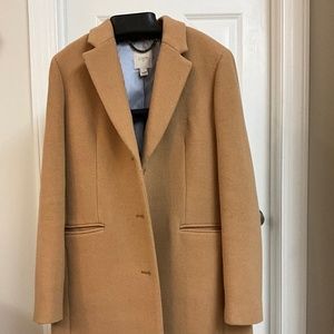 JCrew Factory Wool Camel Coat